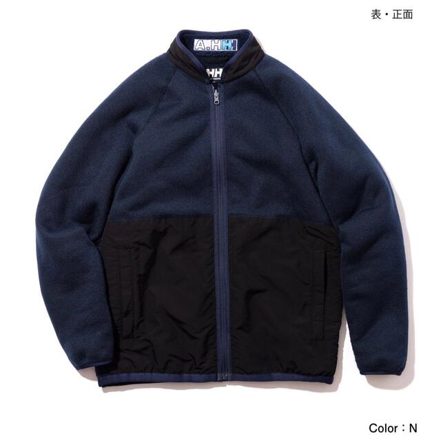 HELLY HANSEN(ヘリーハンセン)の希少 3XL HELLY HANSEN × A.H フリースジャケット メンズのジャケット/アウター(ブルゾン)の商品写真