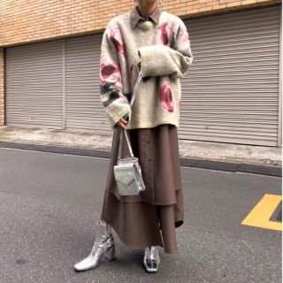Ameri VINTAGE - Ameri ABSTRACT FLOWER KNIT ニットの通販 by koro ... アメリヴィンテージ ABSTRACT FLOWER KNIT