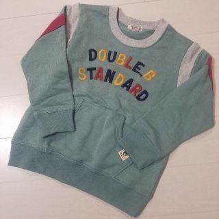 ダブルビー(DOUBLE.B)のミキハウス　ダブルビー　トレーナー　110(Tシャツ/カットソー)