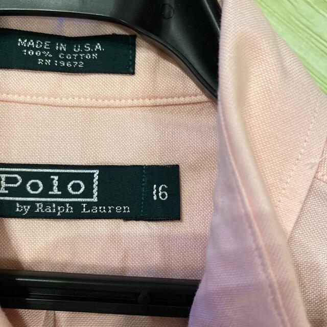 Ralph Lauren(ラルフローレン)のラルフローレン  ピンク　シャツ レディースのトップス(シャツ/ブラウス(長袖/七分))の商品写真