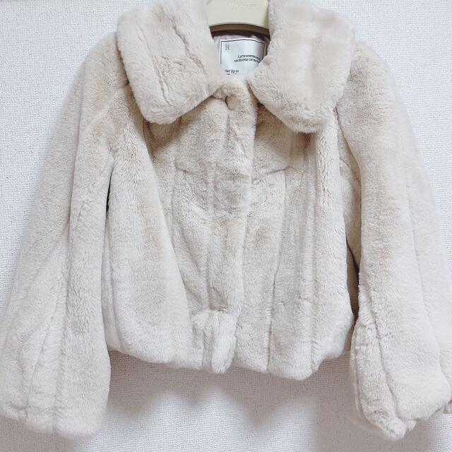 Her lip to Winter Love Faux Fur Coat レディースのジャケット/アウター(毛皮/ファーコート)の商品写真