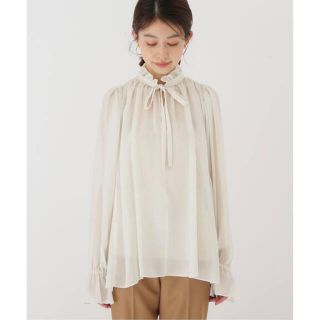 プラージュ(Plage)のplage プラージュ アパルトモン Georgette Smock ブラウス (シャツ/ブラウス(半袖/袖なし))