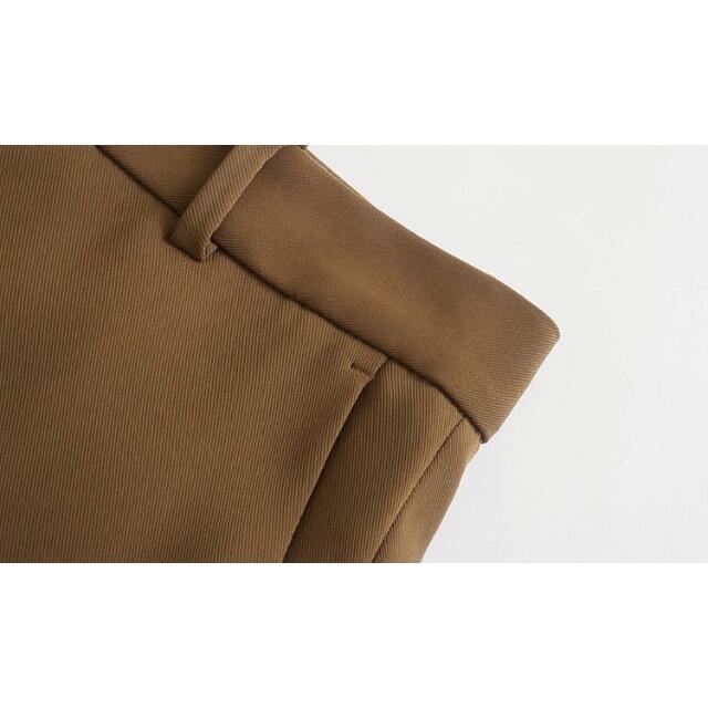 ZARA(ザラ)の🎄12月新作🎅7066◆brown ブラウン フレアパンツ レディースのパンツ(カジュアルパンツ)の商品写真