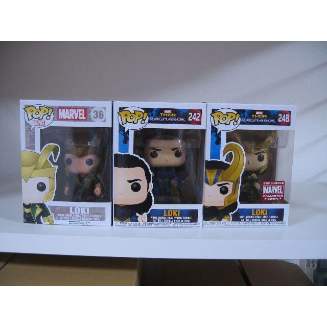 Funko Pop Marvel ロキ 3個セット