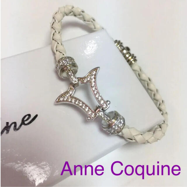 定価10780円 AnneCoquine ブレスレット アンコキーヌ レザー