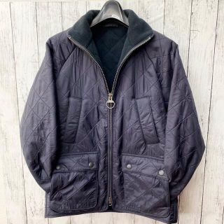 バーブァー(Barbour)のバブアー　Barbour キルティング　ジャケット　リングファスナー　34　美品(ナイロンジャケット)