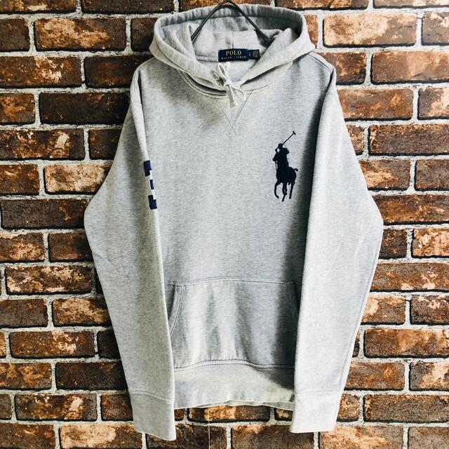 POLO RALPH LAUREN - 【レア】ポロラルフローレン パーカー グレー