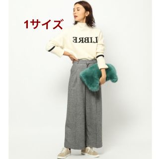 バンヤードストーム(BARNYARDSTORM)のほぼ新品＊雑誌掲載 BARNYARDSTORM ウールストレッチワイドパンツ(カジュアルパンツ)