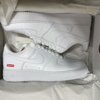 シュプリーム(Supreme)のsupreme nike af1 ホワイト　28.0cm(スニーカー)