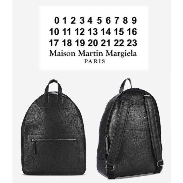 ○正規品○ Maison Margiela マルジェラ レザーリュック ブラック