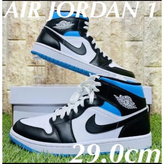 ナイキ(NIKE)のNIKE AIR JORDAN 1 MID  29.0 ユニバーシティブルー(スニーカー)