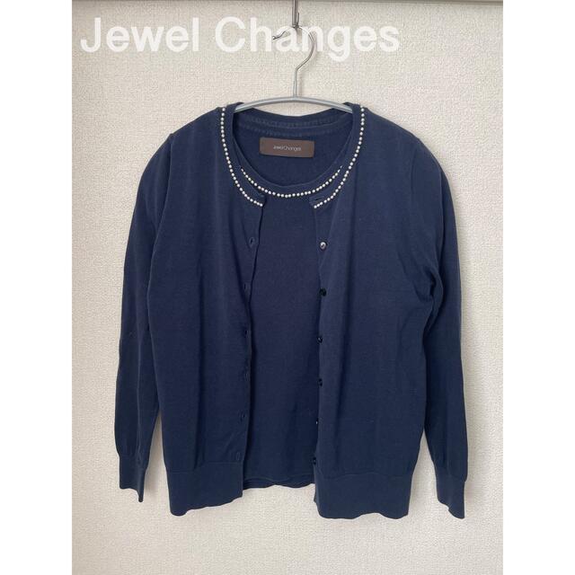 Jewel Changes(ジュエルチェンジズ)のJewel Changes ジュエルチェンジズ ニットアンサンブル レディースのトップス(ニット/セーター)の商品写真