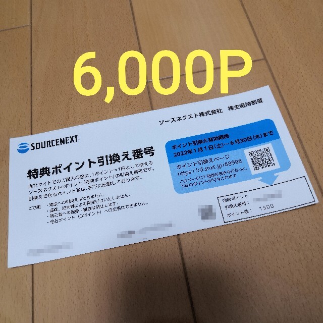 ショッピングソースネクスト6000円分＋トリドール7000円分