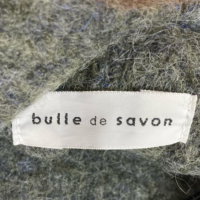 bulle de savon(ビュルデサボン)のbulle de savon ニットワンピース レディースのワンピース(ひざ丈ワンピース)の商品写真