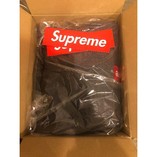 supreme box logo hooded charcoal XL