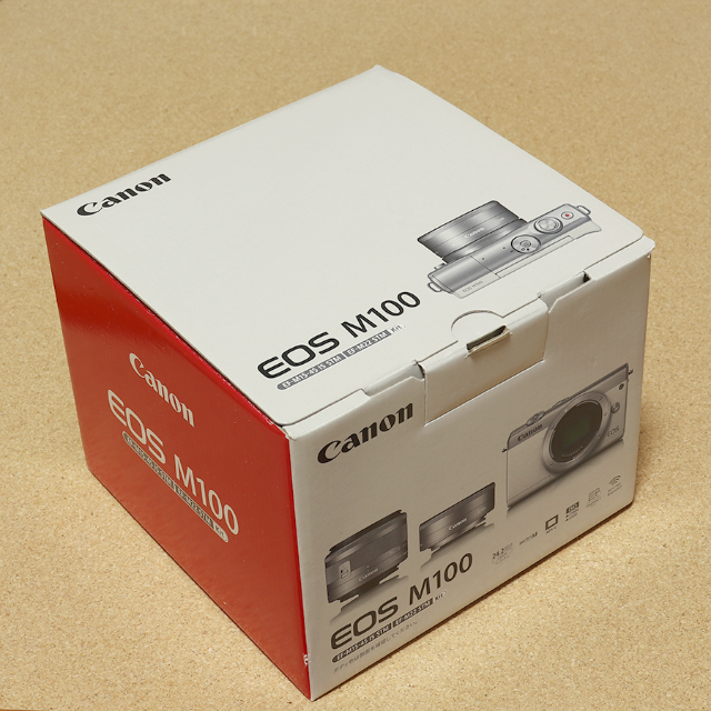 Canon(キヤノン)のCanon EOS M100 + 標準ズームレンズ スマホ/家電/カメラのカメラ(ミラーレス一眼)の商品写真