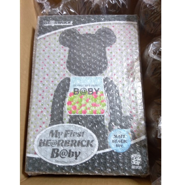 MEDICOM TOY(メディコムトイ)のMY FIRST BE@RBRICK B@BY MATT BLACK Ver エンタメ/ホビーのフィギュア(その他)の商品写真