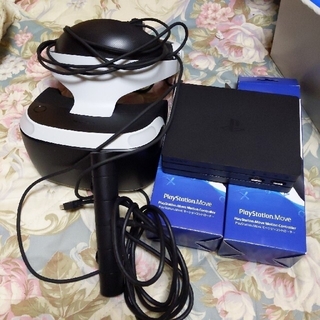 プレイステーションヴィーアール(PlayStation VR)のpsvrゴーグル カメラ move二本セット(家庭用ゲーム機本体)