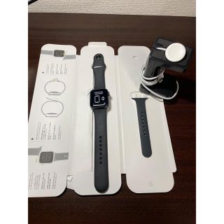 アップルウォッチ(Apple Watch)のApplewatch6 series6 40mm GPSモデル 残量100％美品(スマートフォン本体)