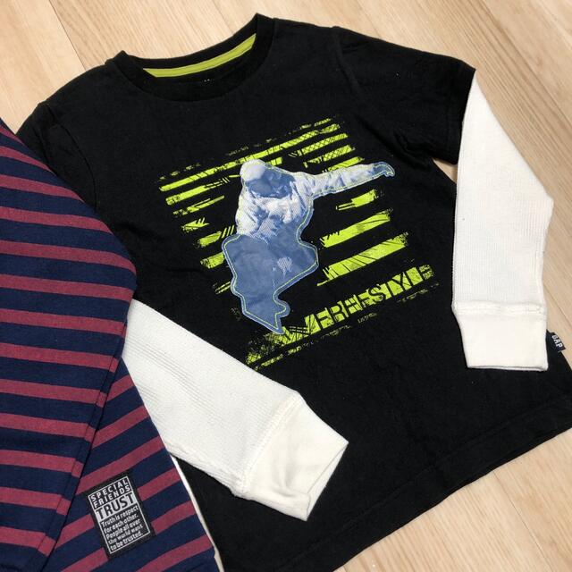 GAP Kids(ギャップキッズ)のトレーナー ロンT  120 GAP 裏起毛 キッズ/ベビー/マタニティのキッズ服男の子用(90cm~)(Tシャツ/カットソー)の商品写真