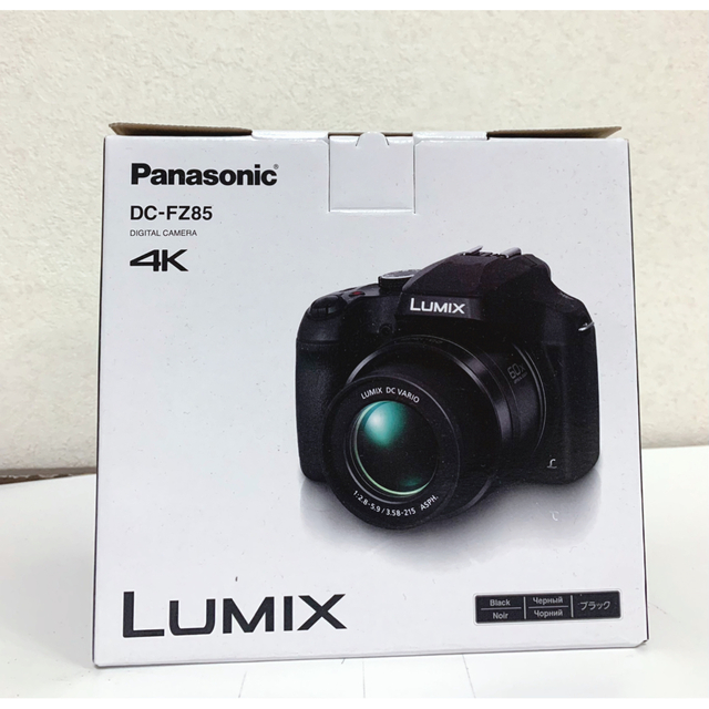 Panasonic(パナソニック)のPanasonic LUMIX DC-FZ85-K パナソニックルミックス スマホ/家電/カメラのカメラ(コンパクトデジタルカメラ)の商品写真