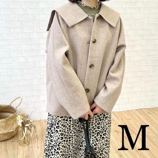 新品♡SNS大人気!全国完売取り寄せ不可!セーラーカラーコート 2色セット M