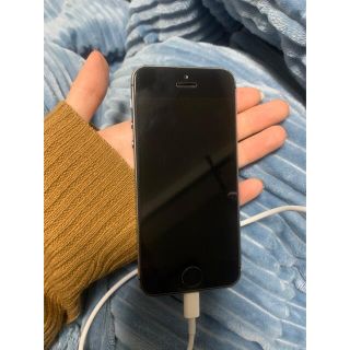 アイフォーン(iPhone)のiPhone 5s Space Gray 16 GB SIMフリー(スマートフォン本体)