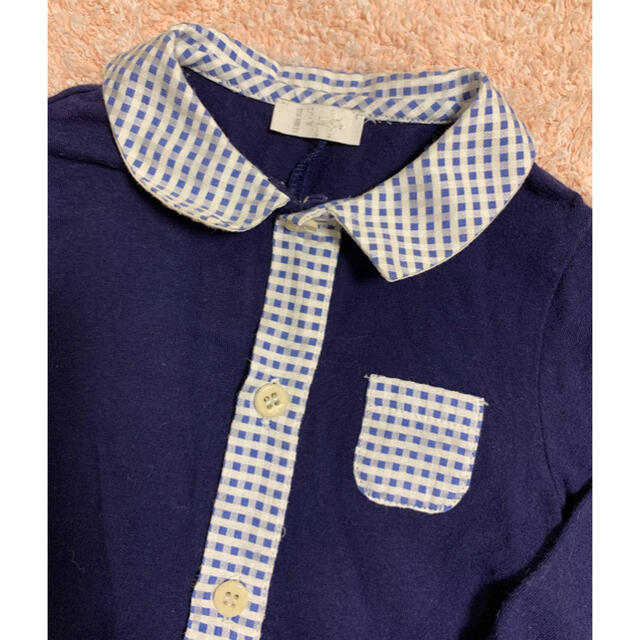 ARMANI JUNIOR(アルマーニ ジュニア)のイルグッフォ　ロンパース  キッズ/ベビー/マタニティのベビー服(~85cm)(ロンパース)の商品写真