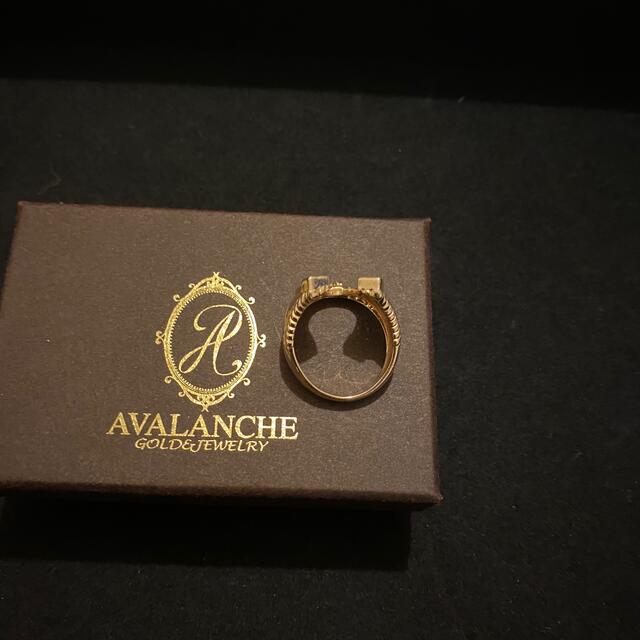 AVALANCHE(アヴァランチ)の大幅値下げ！　AVALANCHE 10k リング　馬蹄　ホースシューリング13号 メンズのアクセサリー(リング(指輪))の商品写真