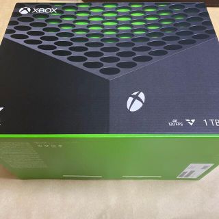 エックスボックス(Xbox)のMicrosoft Xbox Series X 新品未開封(家庭用ゲーム機本体)