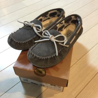 アグ(UGG)の【お値下げ】UGG kidsモカシン(スリッポン)