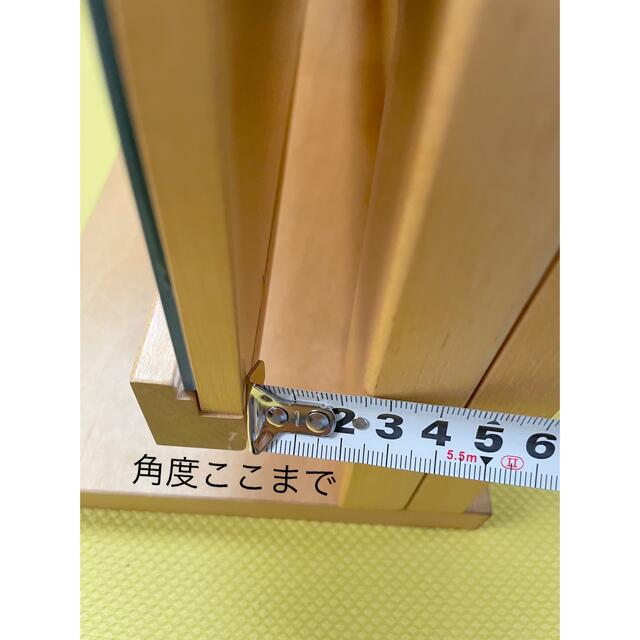 MUJI (無印良品)(ムジルシリョウヒン)の【無印良品】 卓上鏡 ミラー 鏡台 MUJI インテリア/住まい/日用品のインテリア小物(卓上ミラー)の商品写真