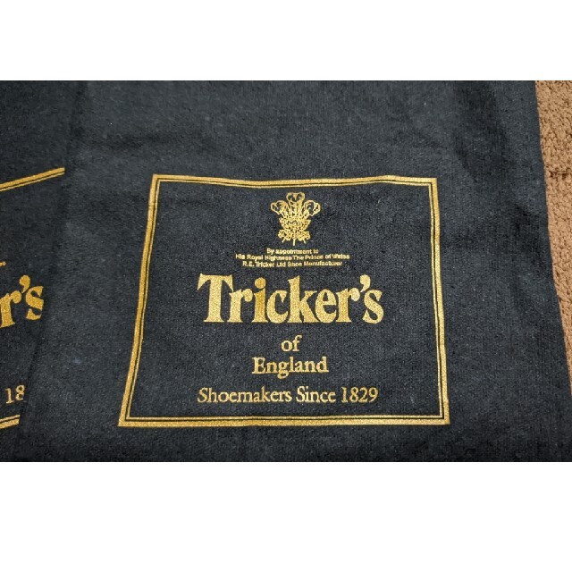 Trickers(トリッカーズ)のトリッカーズTricker's　シューズ袋×2 メンズの靴/シューズ(ドレス/ビジネス)の商品写真