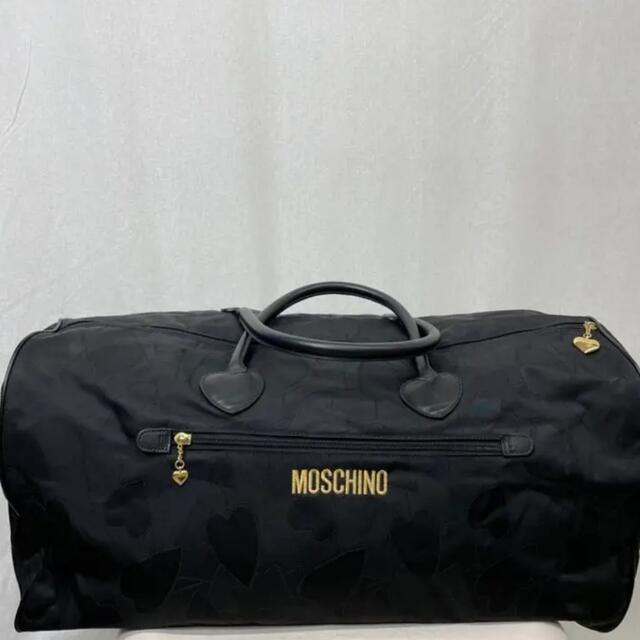 BG282 used moschino モスキーノ ハート ボストン バッグ 鞄のサムネイル