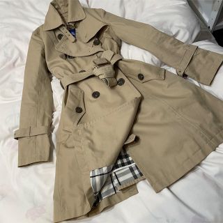 バーバリーブルーレーベル(BURBERRY BLUE LABEL)の美品 バーバリーブルーレーベル トレンチコート(トレンチコート)