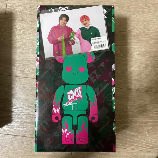 MEDICOM TOY(メディコムトイ)のentrance会員限 BE@RBRICK EXIT 400% エンタメ/ホビーのタレントグッズ(お笑い芸人)の商品写真