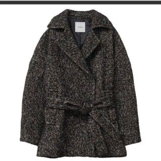 CLANE MIX LOOP TWEED BOX COAT  1(ロングコート)