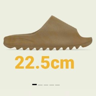 アディダス(adidas)のyeezy slide 22.5 新品　イージーブースト　OCHRE(サンダル)