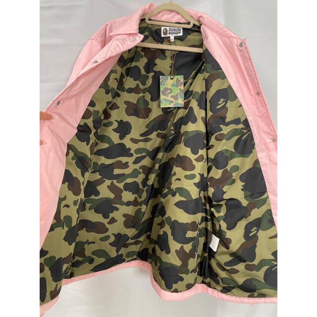 A Bathing Ape ベイシングエイプ ジャケット ピンク 迷彩 XL