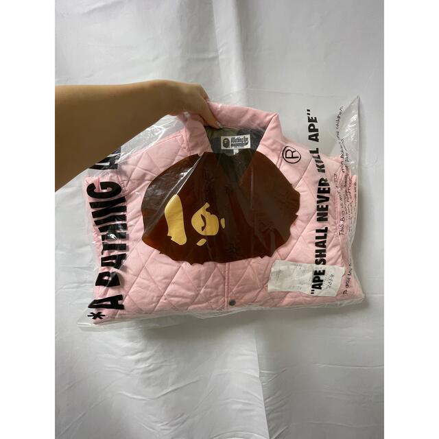 A BATHING APE(アベイシングエイプ)のA Bathing Ape ベイシングエイプ　ジャケット　ピンク　迷彩　XL メンズのジャケット/アウター(ナイロンジャケット)の商品写真