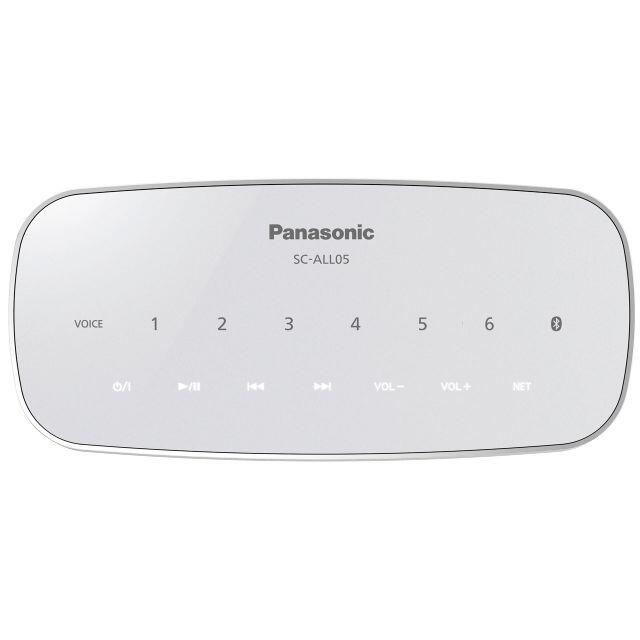 Panasonic(パナソニック)のPanasonic SC-ALL05-Wハイレゾ対応 防水ワイヤレススピーカーシ スマホ/家電/カメラのオーディオ機器(スピーカー)の商品写真