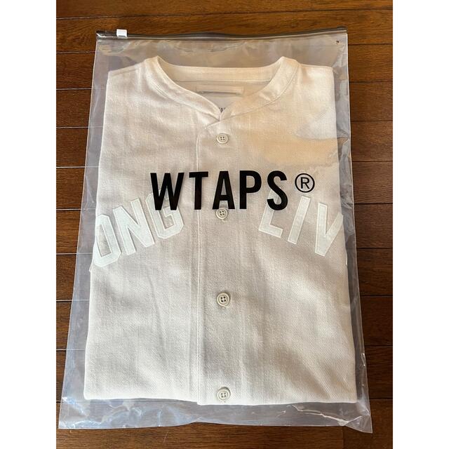 WTAPS 21AW LEAGUE LS ベージュ L フランネル シャツ