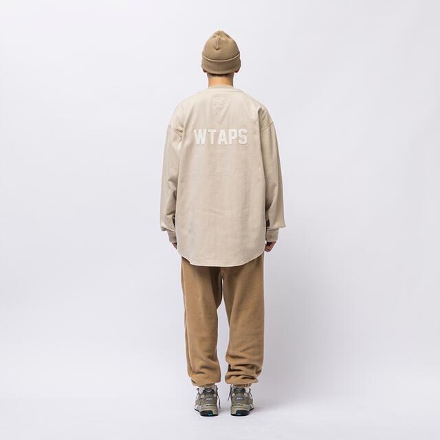 WTAPS 21AW LEAGUE LS ベージュ L フランネル シャツ