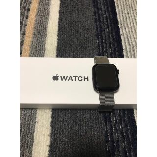 アップルウォッチ(Apple Watch)のApple Watch se 44mm シルバー(腕時計(デジタル))