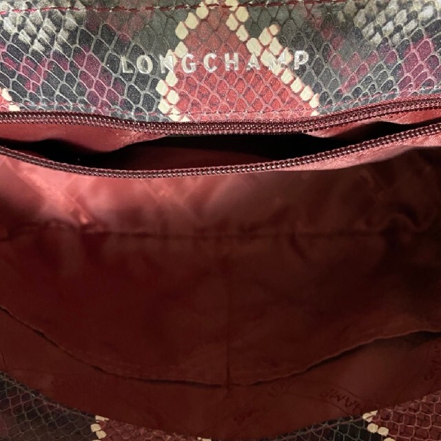 LONGCHAMP(ロンシャン)の【極美品】★ロンシャン★パイソン柄 アマゾンーヌ ショルダーバッグ フランス製 レディースのバッグ(ショルダーバッグ)の商品写真