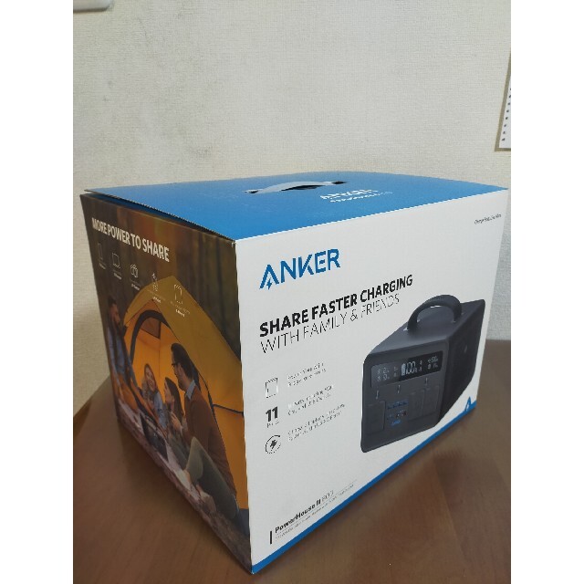 最低価格の Anker PowerHouse II 800【新品未使用】 バッテリー/充電器