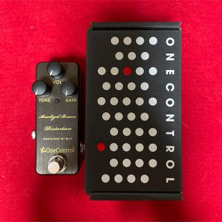 ボス(BOSS)のONE CONTROL Anodized Brown Distortion(エフェクター)