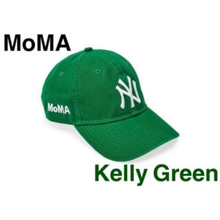モマ(MOMA)の【新品・未使用】NY ヤンキースキャップ グリーン MoMA Edition(キャップ)