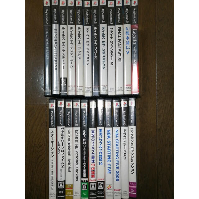 PS2ソフト 23本セット(内容は写真・説明に記載)の通販 by ロイ|ラクマ
