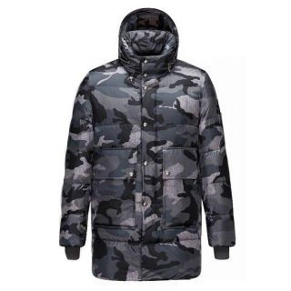 モンクレール(MONCLER)のサイズT3■モンクレール■GAMME BLEU■ 迷彩ダウンコート■新品本物(ダウンジャケット)